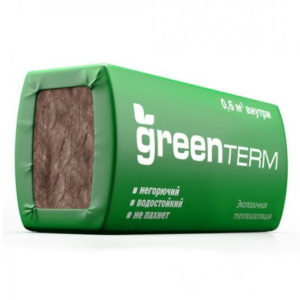 Утеплитель GreenTerm плита 50*610**1230/0.6м3/12м2/16шт/36 упак