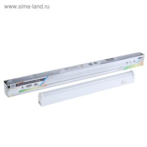 4921 Светильник  св/д линейный СПБ-Т5 5Вт 300мм 4000K 160-260В IP40  IN HOME