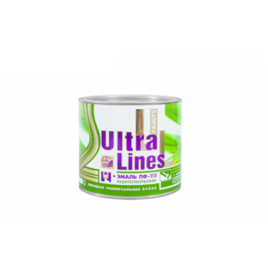 Эмаль  ПФ-115 ULTRA LINES черная 1,8 кг.NEW