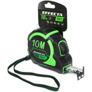 Рулетка Fort 3m EFFECTA 10мх25мм c магнитом автостопNEW