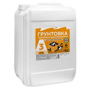 Грунтовка "А3" гл.пр. д/нар. и вн.р. (10л)